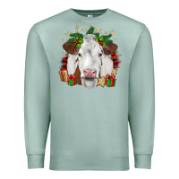 Seafoam christmas simmental Premium Sweatshirt - JahusDesignShop