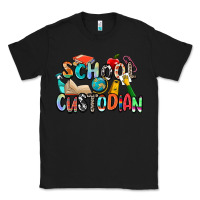 Black school custodian Classic Tee - Zillion Design Studio