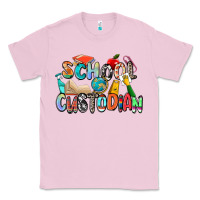 Bubblegum Pink school custodian Classic Tee - Zillion Design Studio