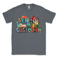 Charcoal Heather school custodian Classic Tee - Zillion Design Studio