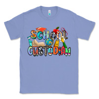 Colony Blue school custodian Classic Tee - Zillion Design Studio