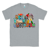 Heather Grey school custodian Classic Tee - Zillion Design Studio