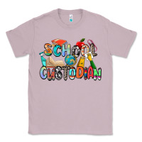 Lilac school custodian Classic Tee - Zillion Design Studio