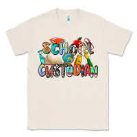 Natural school custodian Classic Tee - Zillion Design Studio