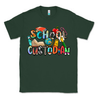 Sports Green school custodian Classic Tee - Zillion Design Studio