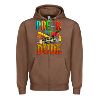Chestnut pre k dude Zipper Hoodie - texasbilliewilder