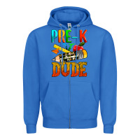 True Royal pre k dude Zipper Hoodie - texasbilliewilder