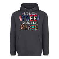 Smoke land of the beacause of the brave Heavyweight Hoodie - CowhideDigitalArt