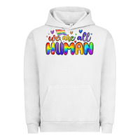 Pigment Lunar Rock we are all human Urban Hoodie - MaliasSmallBusiness