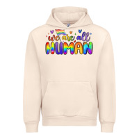 Sandshell we are all human Urban Hoodie - MaliasSmallBusiness