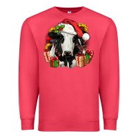 Cardinal christmas holstein Premium Sweatshirt - JahusDesignShop
