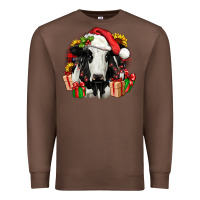 Chestnut christmas holstein Premium Sweatshirt - JahusDesignShop