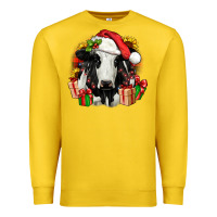 Lemon christmas holstein Premium Sweatshirt - JahusDesignShop