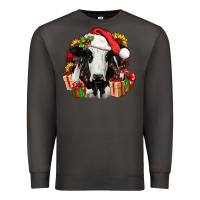 Smoke christmas holstein Premium Sweatshirt - JahusDesignShop