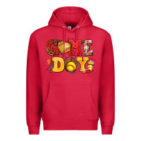 Cardinal game day softball Premium Hoodie - AdoDesignShop