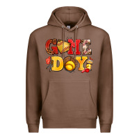 Chestnut game day softball Premium Hoodie - AdoDesignShop