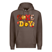 Coffee game day softball Premium Hoodie - AdoDesignShop