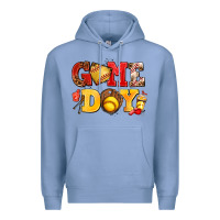 Colony Blue game day softball Premium Hoodie - AdoDesignShop