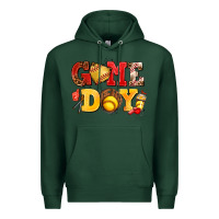 Sports Green game day softball Premium Hoodie - AdoDesignShop