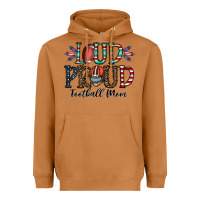 Meerkat loud proud football mom Heavyweight Hoodie - CowhideDigitalArt