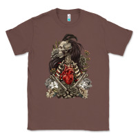 Chestnut floral skeleton Classic Tee - RanaPortraitStore