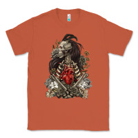 Copper floral skeleton Classic Tee - RanaPortraitStore