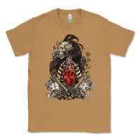 Toasted Coconut floral skeleton Classic Tee - RanaPortraitStore