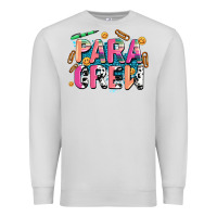 Dove Grey para crew Premium Sweatshirt - AdoDesignShop