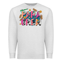 Oatmeal Heather para crew Premium Sweatshirt - AdoDesignShop