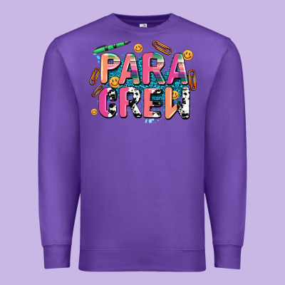 Para Crew Premium Sweatshirt Designed By Adodesignshop