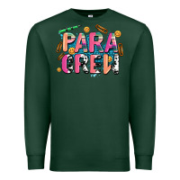 Sports Green para crew Premium Sweatshirt - AdoDesignShop