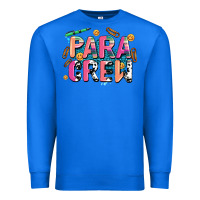 True Royal para crew Premium Sweatshirt - AdoDesignShop