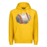 Lemon leopard baseball patch Premium Hoodie - Jasminsmagicworld