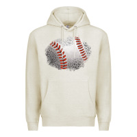 Oatmeal Heather leopard baseball patch Premium Hoodie - Jasminsmagicworld