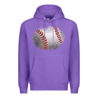 Leopard Baseball Patch Premium Hoodie | Teevron