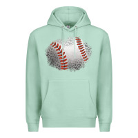 Seafoam leopard baseball patch Premium Hoodie - Jasminsmagicworld