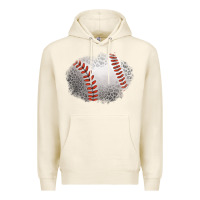 Tofu leopard baseball patch Premium Hoodie - Jasminsmagicworld