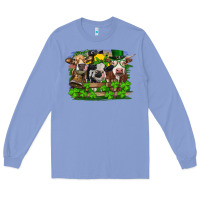 Colony Blue st patricks day heifers Long Sleeve Tee - RanaPortraitStore