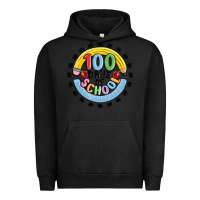 Pigment Black 100 days of school Urban Hoodie - MaliasSmallBusiness