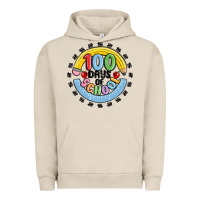Pigment French Oak 100 days of school Urban Hoodie - MaliasSmallBusiness