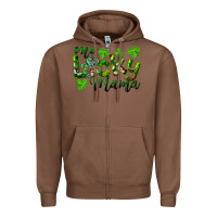 Chestnut st. patrick's day one lucky mama Zipper Hoodie - RanaPortraitStore