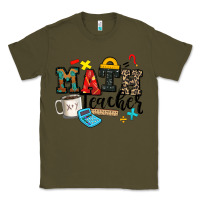 Army Green math teacher Classic Tee - Zillion Design Studio