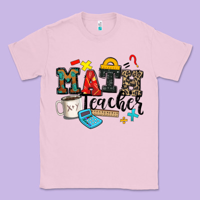Classic Tee math teacher