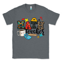 Charcoal Heather math teacher Classic Tee - Zillion Design Studio