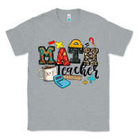 Heather Grey math teacher Classic Tee - Zillion Design Studio