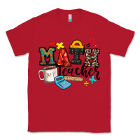 Red math teacher Classic Tee - Zillion Design Studio