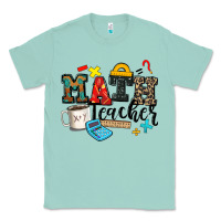 Seafoam math teacher Classic Tee - Zillion Design Studio