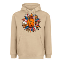 Mushroom basketball sunflower Heavyweight Hoodie - HRA Design Shop