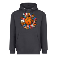 Smoke basketball sunflower Heavyweight Hoodie - HRA Design Shop