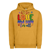 All For Love And Love For All Urban Hoodie | Teevron